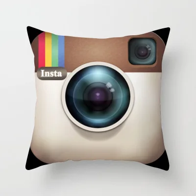 ZENGIA Fokusent Facebook Wechat Skype Viber чехол для подушки Tango Youtube Snapchat Instagram Tik чехол для подушки украшение приложения - Цвет: drd106-3
