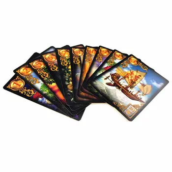 

Gilded Reverie Lenormand Seer Card Full English 47 Tarot Cards Divination Fate