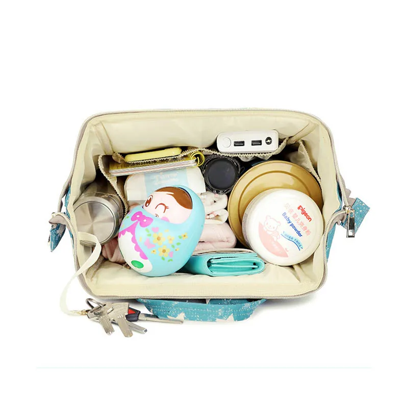 Diaper Organizer Bag Fashion Mummy Maternity Backpack Large Nursing Bag Travel Nappy Bag Designer Baby Stroller Bag Mommy Bag