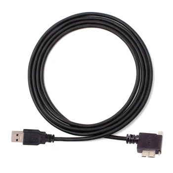 

Micro USB Screw Mount 90 Degree Right Angled to 3.0 Data Cable Converter Cord for Industrial Camera 1.2m 4ft 3m 5m