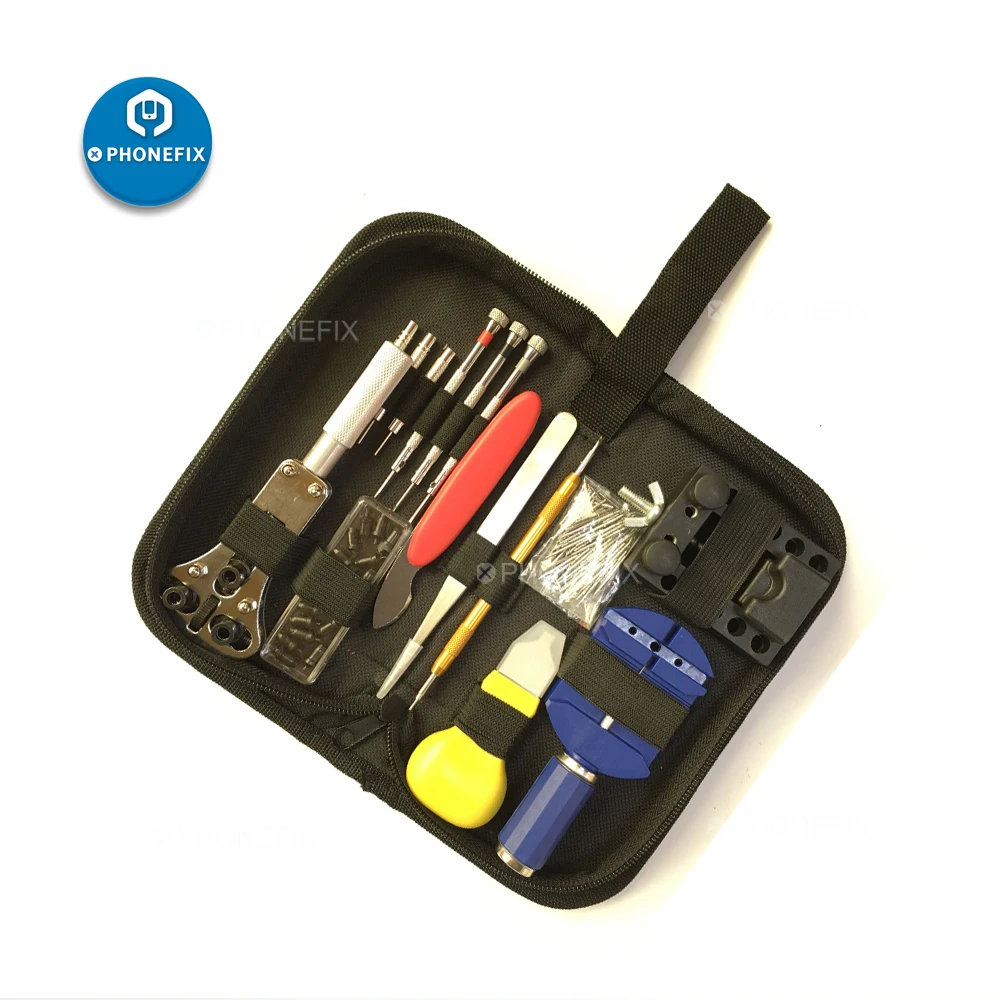 

144-IN-1 Watch Repair Tool Kit Watch Opener Remover Spring Bar Repair Pry Tools Clock Watchmaker Tools Parts Screwdrivers Set