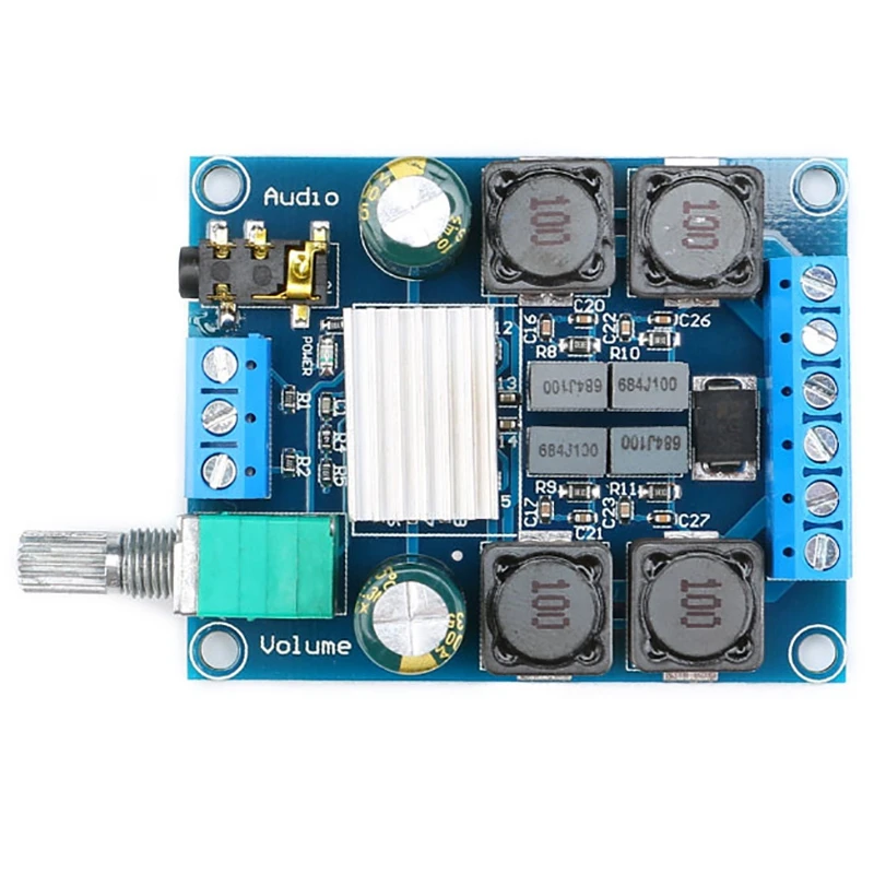 AAAE Top Tpa3116D2 2x50 Вт Цифровой Мощность аудио усилитель доска Модуль 4 5 V 27V Объем
