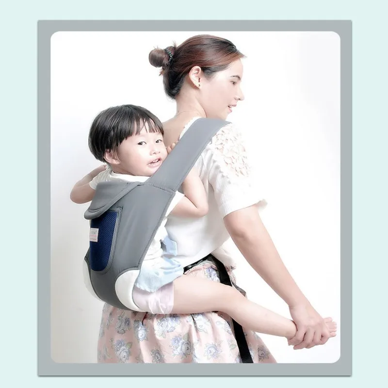 

2019 New Four Seasons Multi Functional Head Protector Folding Breathable Mesh Lightweight Back Bag Baby Carrier Security Belt