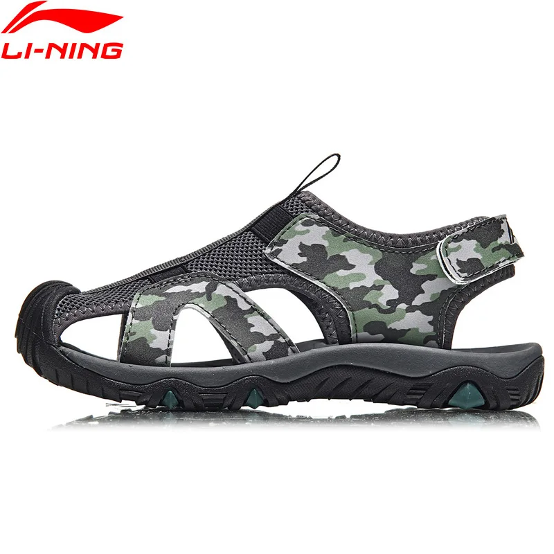 (Break Code)Li-Ning Children Aqua Shoes Outdoor Sandals Breathable Camouflage LiNing Kids li ning Sport YKUN006 XTL036 |