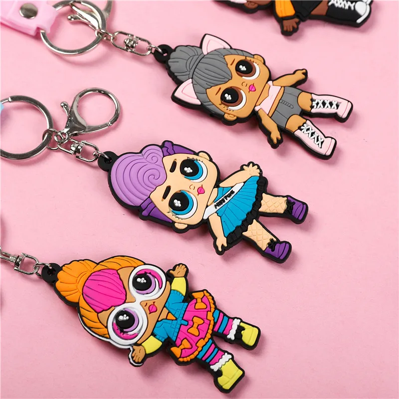 lol surprise doll keychain