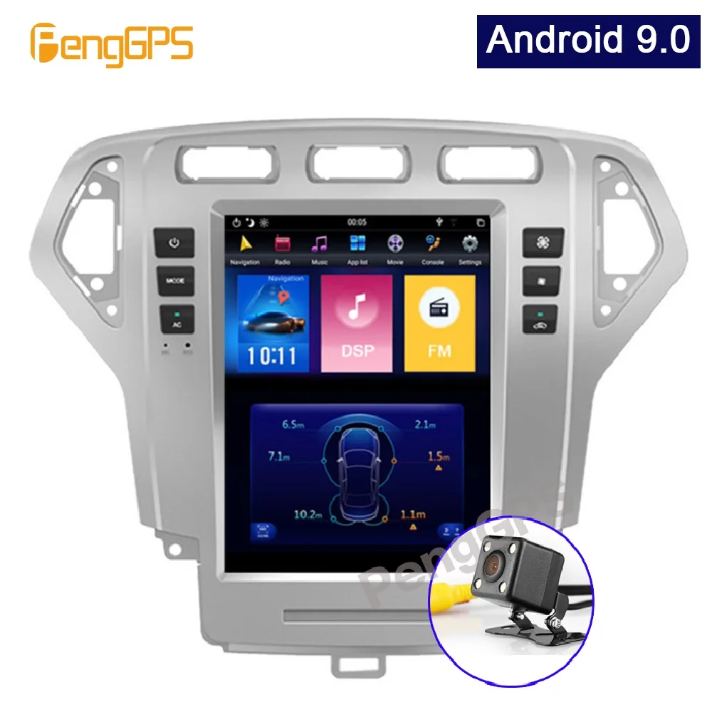 Android 9 0 навигация в приборной панели AV Приемник для Ford Fusion Mondeo MK4 2007 2010 черный и