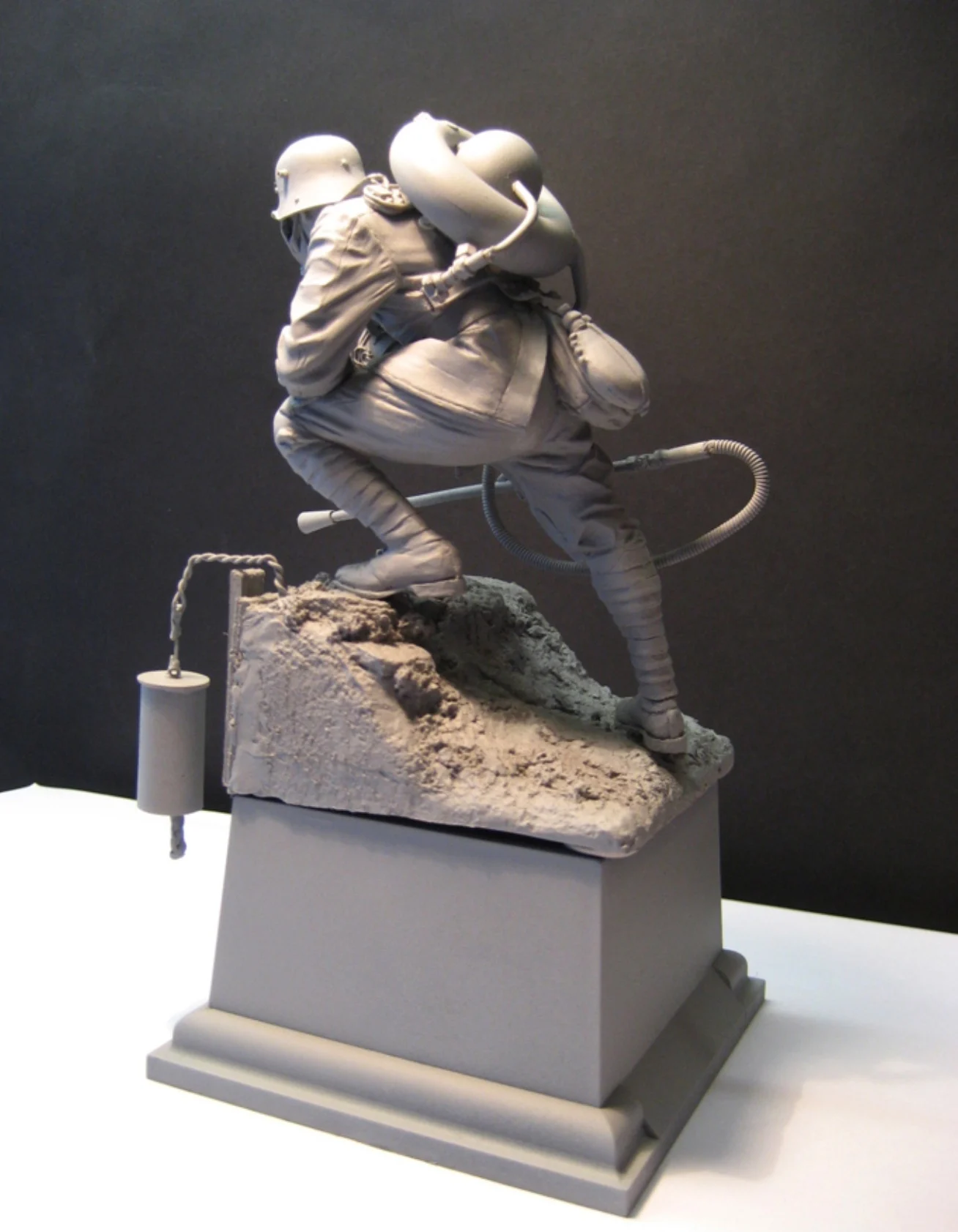 1/16 Resin Model Figure GK Military theme Unassembled and unpainted kit model building kits resin model kit action figure kit