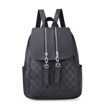 

Backpack Women Pu Leather diamond lattice Female Backpacks Teenager School Mochila Feminina Rucksack Mochilas Mujer 2019