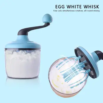 

Kitchen ABS Manual Egg Beater Handheld Egg White Whisk Food Blender Dough Mixer Milk Frother Stirrer Kitchen Accessories