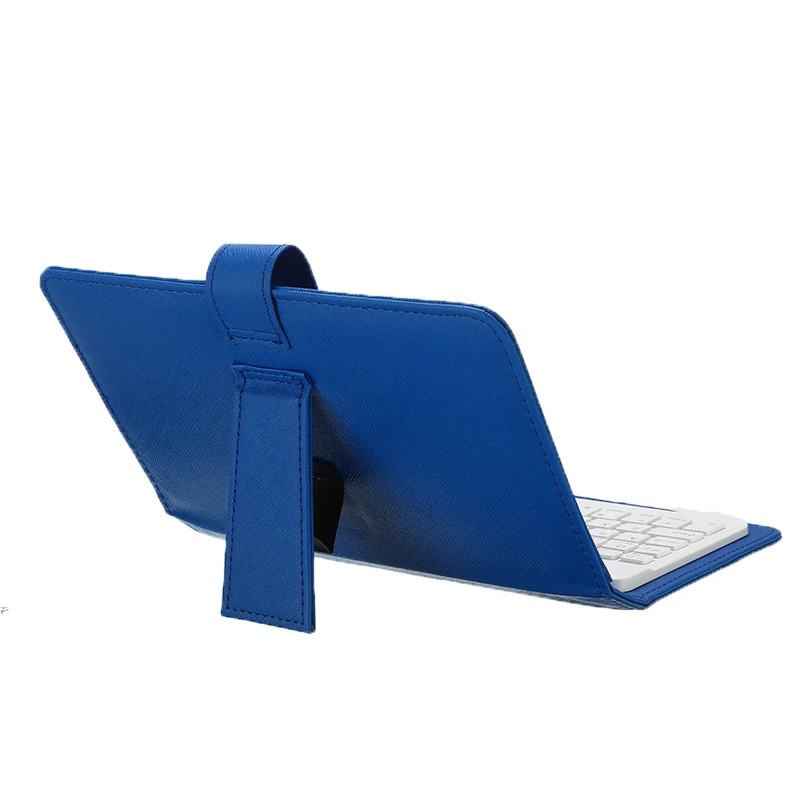  Portable PU Leather Wireless Keyboard Case for iPhone Protective Mobile Phone with Bluetooth Keyboa