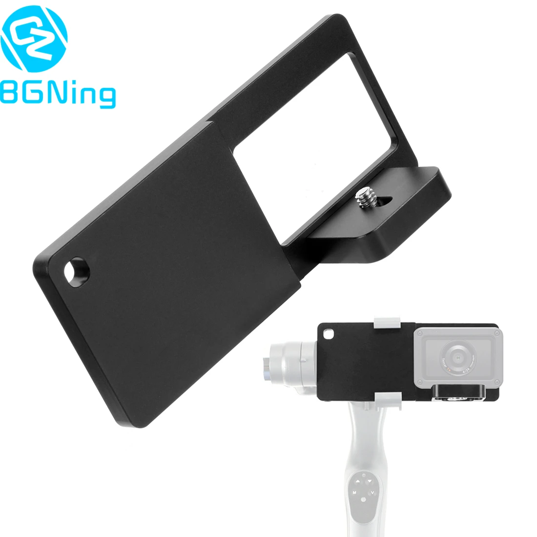 

Compatible Switch Mount Plate Adapter for Sony DSC-RX0 Camera for DJI Stabilizer for Zhiyun FeiyuTech Mobile Phone Clip Gimbals