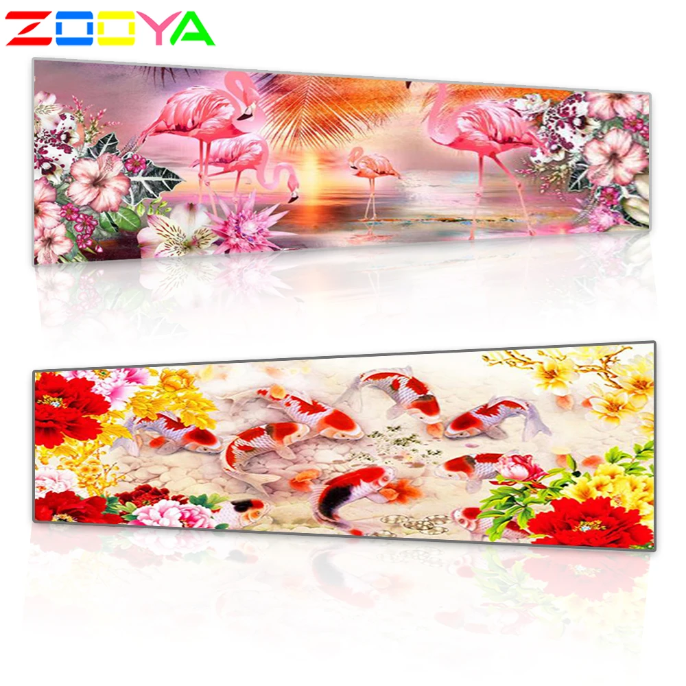 ZOOYA 5D DIY полностью сверлильный квадратный алмаз вышивка цветы картина Стразы