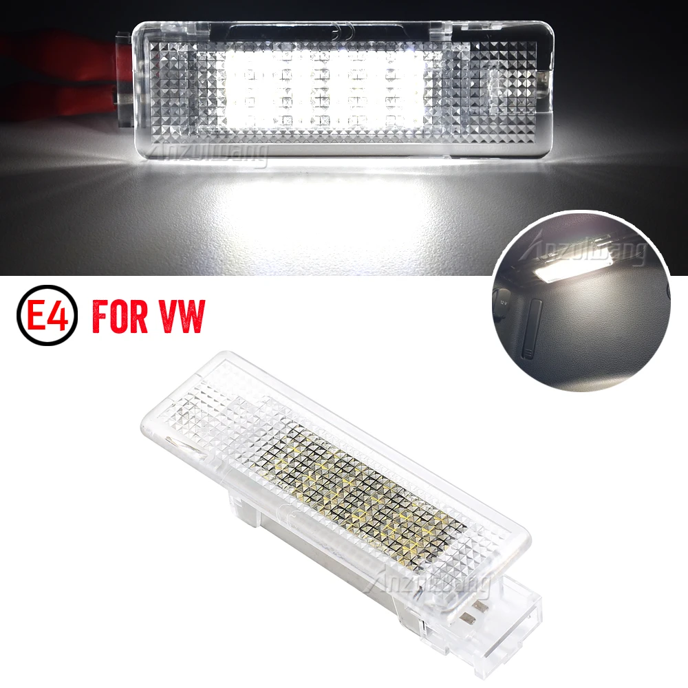 Juego De 20 Bombillas LED T10 Para Interior Y Maletero De Coche - 12V, Luz Blanca Fría 6500K, Marca DONWELL