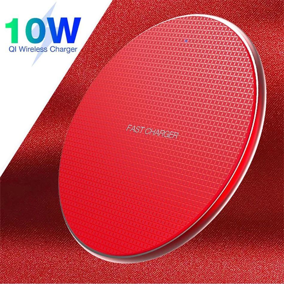 

UTBVO Wireless Charger 10W Qi Wireless Charging for iPhone 12/11Pro/11Pro Max/Xs Max/XS/XR/X/8 Plus, Galaxy S9/S9/S8/Note10+