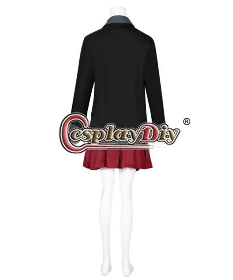Косплей «сделай сам» Danganronpa V3: Killing Harmony Himiko Yumeno, карнавальный костюм для взрослых девочек, Женский Школьный костюм L320