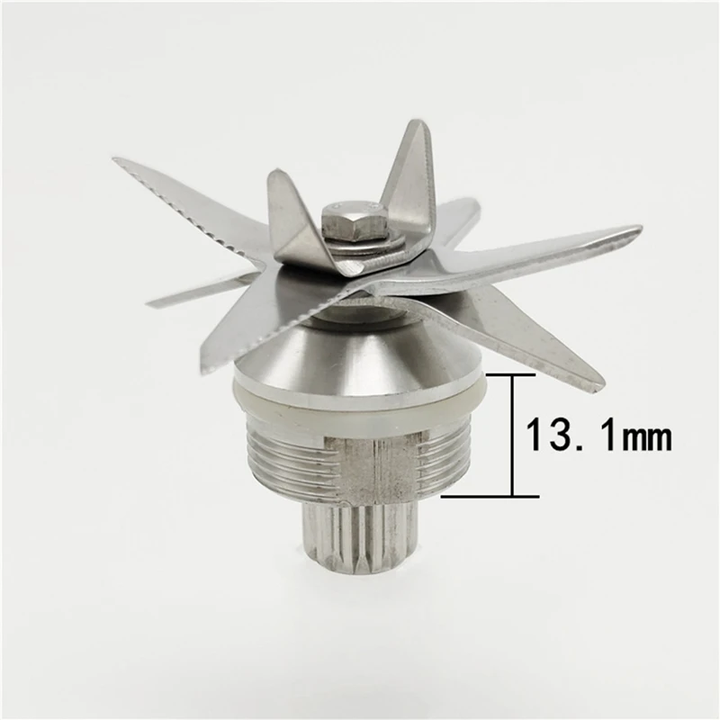 Blender Blade Juicer Replacement Parts 767 Stainless Steel Juicer Ice Blades Blender 8 Blade Knives Knife for Universal 2L Machine