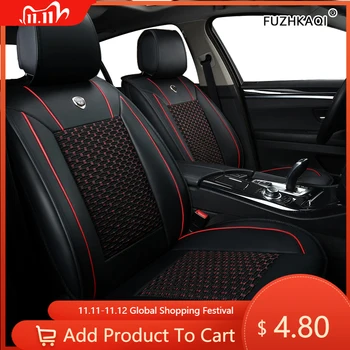 

FUZHKAQI 1pcs car seat cover For toyota avensis t25 wish prado 120 150 corolla prius 20 land cruiser 100 camry 40 50 auto seats