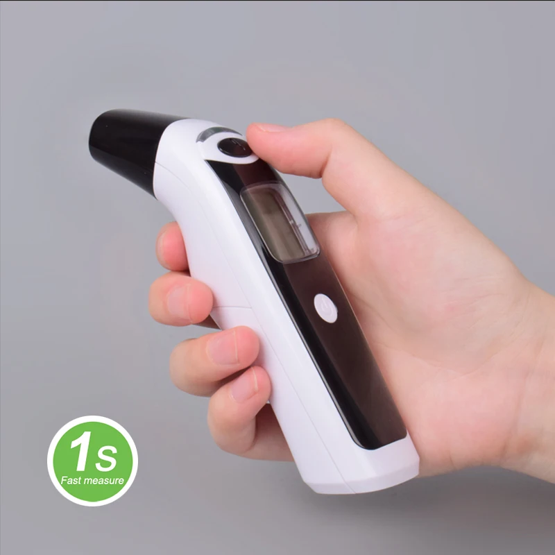 

Digital LCD Baby Thermometer Infrared Body Measurement Forehead Ear Non-Contact Adult Body Fever IR Children Termometro