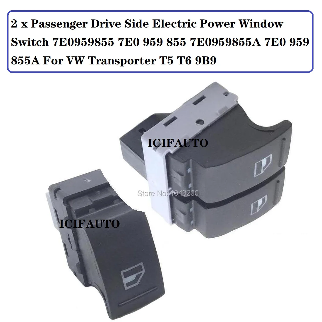 Parts & Accessories For VW T4 Transporter Electric Window Kit Genuine