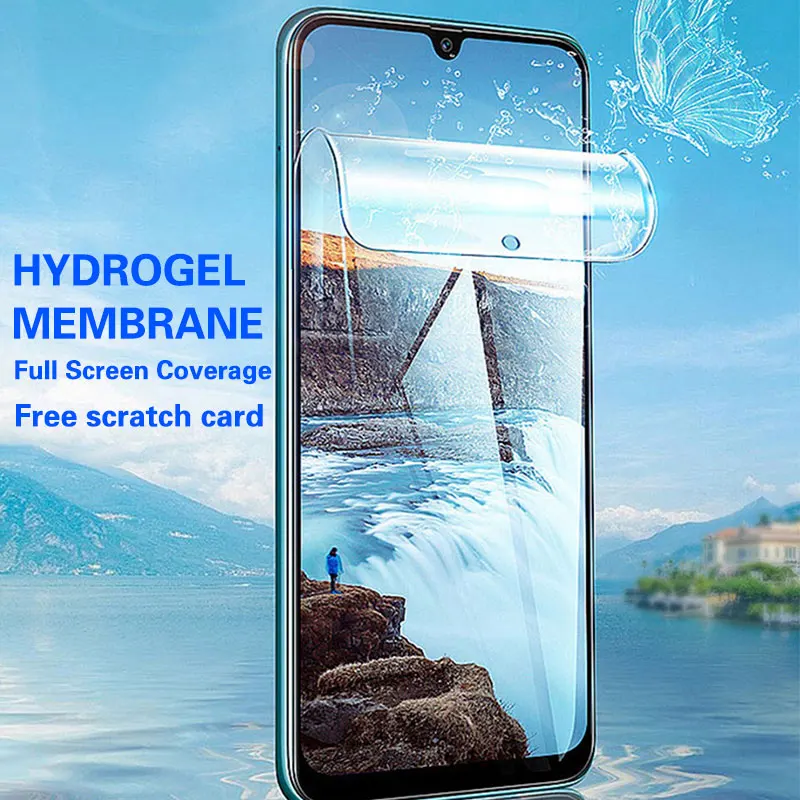 Защитная Гидрогелевая пленка для Samsung Galaxy A3 A5 A7 J3 J5 J7 2016 2017 защита экрана с полным