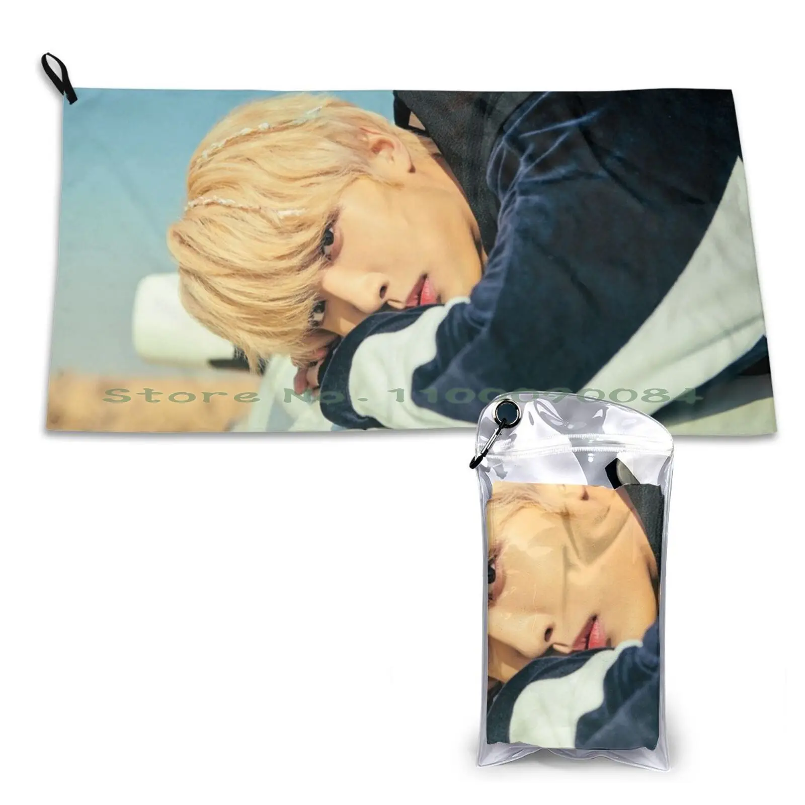 Up10Tion Sunyoul Asciugamano Ad Asciugatura Rapida Palestra Sport Bagno Portatile Flipping Arcobaleno Arcoiris Muto Sciocco Carino Fantastico Morbido