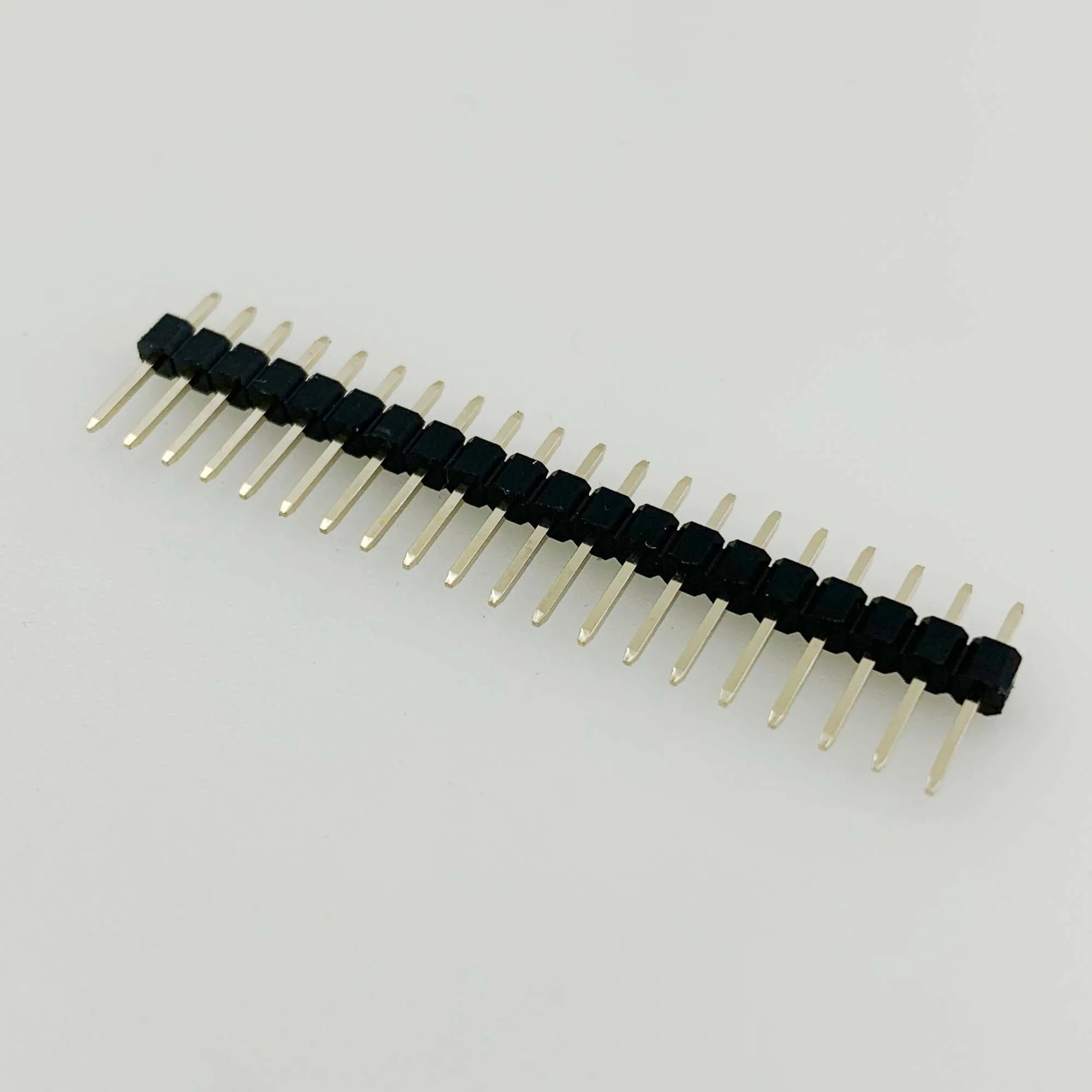 2,54 мм Шаг 1X20P 1*20p 20Pin Raspberry Pi arduino разъем для ЖК дисплея разъем Однорядный прямой Мужской Заголовок позолоченный 1Au
