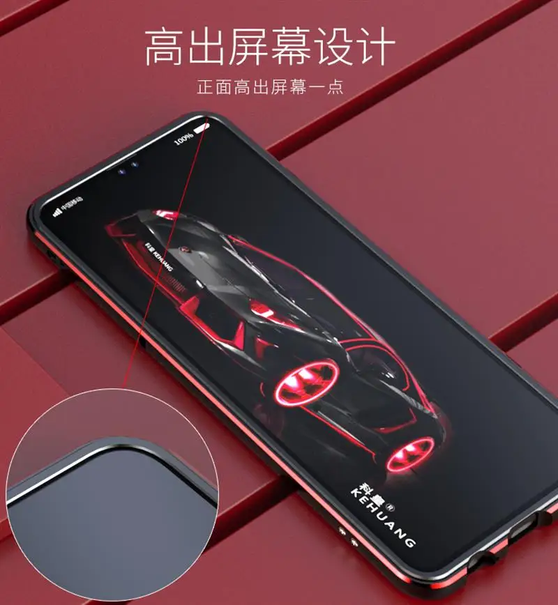 Для huawei mate 30 Чехол Роскошный Глянцевый алюминиевый бампер защитный чехол fundas для huawei mate 30 чехол для телефона Металлическая Рамка