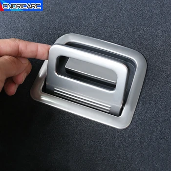 

Car Styling Tail Trunk Handle Panel Decoration Decals For Audi Q5 FY 2018 2019 Stainless Steel Interior Accessories