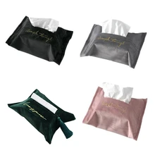 Премиум Вышивка бархатная коробка для салфеток сумка с кисточкой нордическая шикарная бумажная башня сумка органайзер, контейнер для хранения для домашнего автомобиля