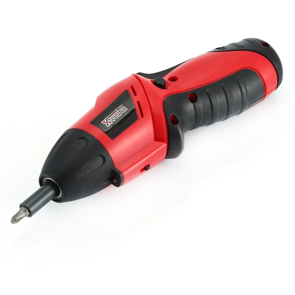 X-power 4,8 V перезаряжаемая Беспроводная электрическая дрель-отвертка набор наконечников бытовой винт DIY power Driver рукав набор инструментов