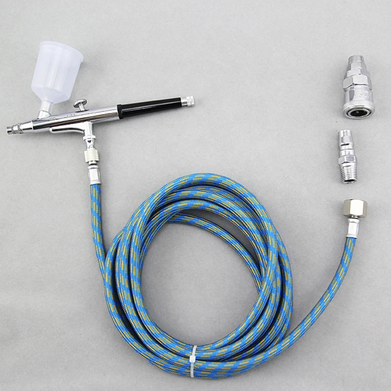Spray Pen Airbrush Compressor Air Hose Bsp 180cm 1/8 Woven Pipe Nylon