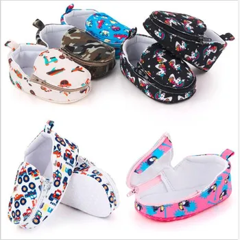 

Hot sale Baby Canvas Shoes Spring Autumn Infant Soft bottom First Walkers Anti-slip Newborn Casual Shoes