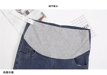 

Spring Summe Maternity Clothes Elastic Soft Maternity Jeans Pregnant Women Pants Jeans Trousers Stretch Belly Pants