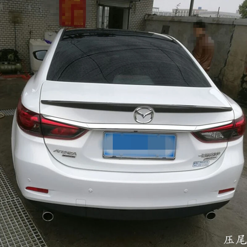Неокрашенный задний спойлер для Mazda 6 Atenza 2014 2015 2016 высококачественный из АБС