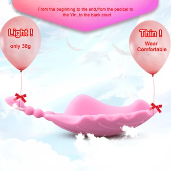 Portable Panty Vibrators Anal Clitoris Stimulator Bluetooth/Remote Control Invisible Wearable Vibrators Adult Sex Toys for Woman 5