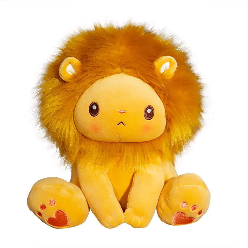 25/40cm High Quality Cute Sitting Lion King Plush Toy Cartoon Stuffed Animal Doll Soft Pillow Childlren Birthday Christmas Gift | Игрушки и