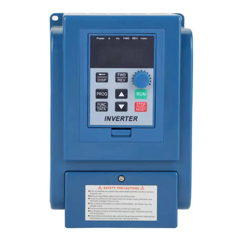 

380VAC Variable Frequency Drive VFD Speed Controller for 3-phase 4kW AC Motor Adjustable-Frequency Drive