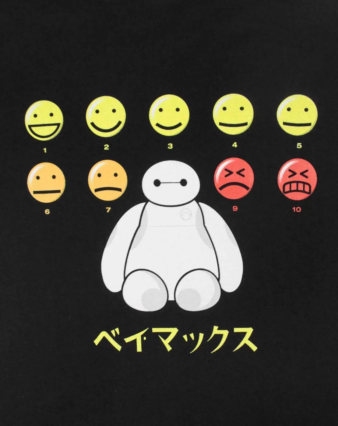 Официальный Большой Герой 6 Baymax обезболивающие весы Мужская футболка Топы летние