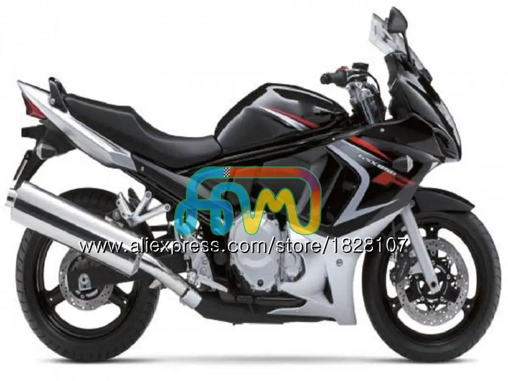 650 оранжевый черный комплект для SUZUKI GSXF 650 GSX650F 08 09, 10, 11, 12, 13, 14, 45BS. 2 GSXF650 2008 2009 2010 2011 2012 2013 обтекатель - Цвет: No. 8