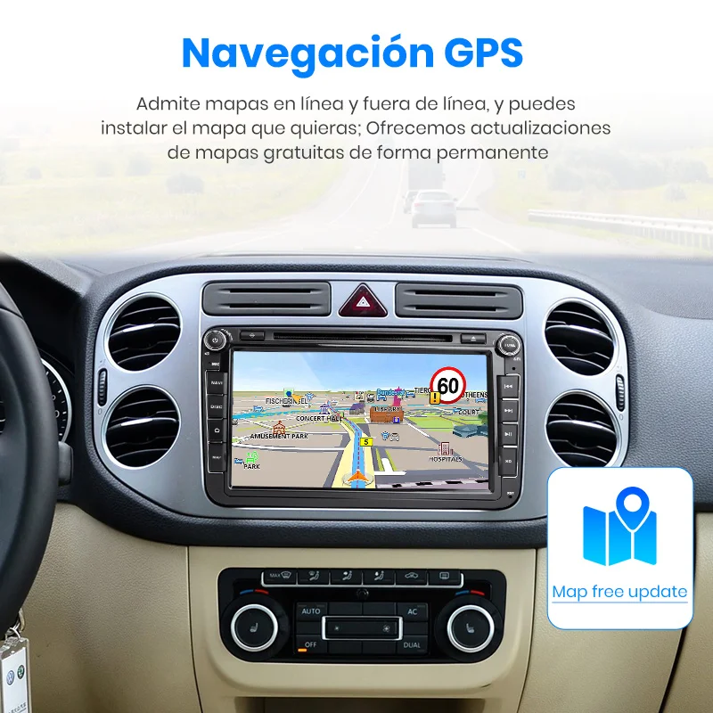 Автомагнитола Junsun 2 Din + 32 ГБ android 10 для VW T5 B7 Seat Sharan Skoda Fabia быстрая мультимедийная