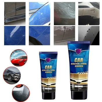 

120/60ML Car Scratch and Swirl Remover Auto Scratch Repair Tool Polishing Waxing Cream Auto Paint Maintenance Scratch Remover
