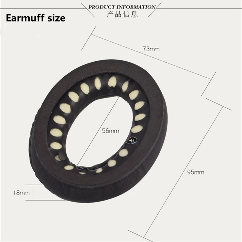 1 Pair Sheepskin Material Ear Pads For BOSE QC35 QC25 QC2 Headphones Earpads Replacement Headsets Sponge Cover