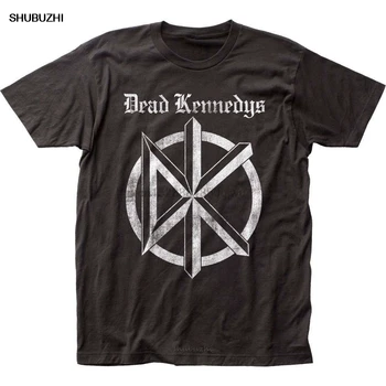

China Style Fashion Rock Authentic Dead Kennedys Distress Old English vintage Logo Symbol Emblem T-shirt Band Logo Tee Shirt For