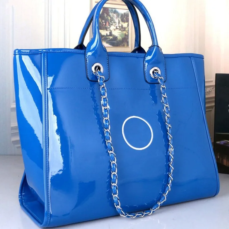 Women's Patent Leather/Canvas High Capacity Shoulder Crossbody Bag Fashion Paris France Brand Tote Shopping Hand Bags | Багаж и сумки