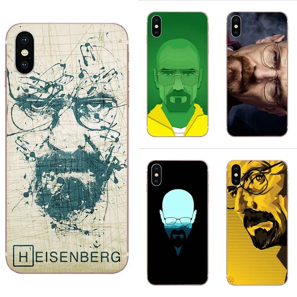 Doctor House M.d Heisenberg Breaking Bad Diy Painted For Apple iPhone 4 4S 5 5C 5S SE SE2020 6 6S 7 8 11 Plus Pro X XS Max XR | Мобильные