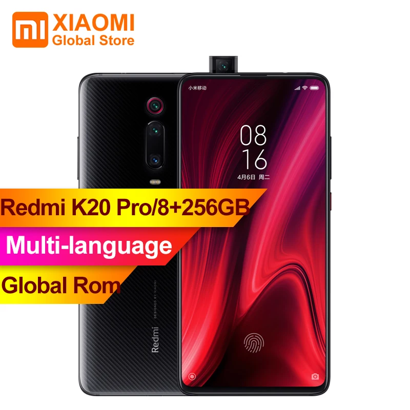 Xiaomi Redmi K20 Pro 8 ГБ ОЗУ 256 Гб ПЗУ Восьмиядерный процессор Snapdragon 855 6 39 дюйма 48мп