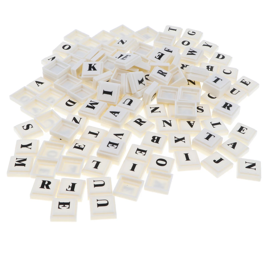 114pcs Literacy Word Spelling Puzzle Match Game - Alphabet Blocks Developmental Letter Chess Game Toys