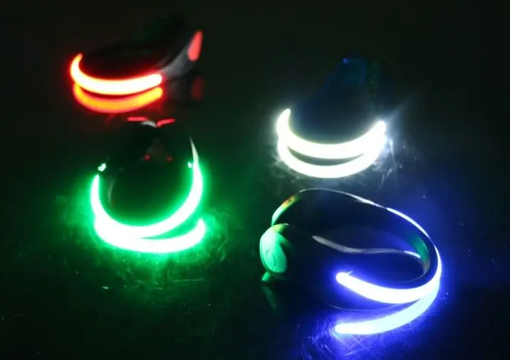Party Decoration Glowing Clip warning Clip TikTok Sport Outdoor Night Running Lights Riding Warning Flashing Light Shoe Clips