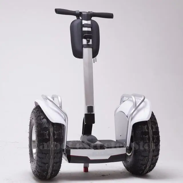 Внедорожный Ховерборд самобалансирующийся скутер samsung Аккумулятор 2400 Вт 60 в 40 км с умным приложением - Цвет: Белый