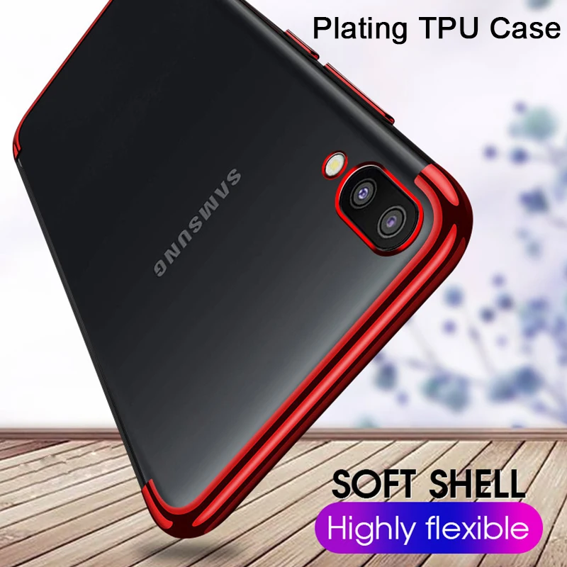 Роскошный защитный чехол для телефона покрытие Samsung A50 A20 A10 A30 A40 M10 M20 A20e A70 мягкий